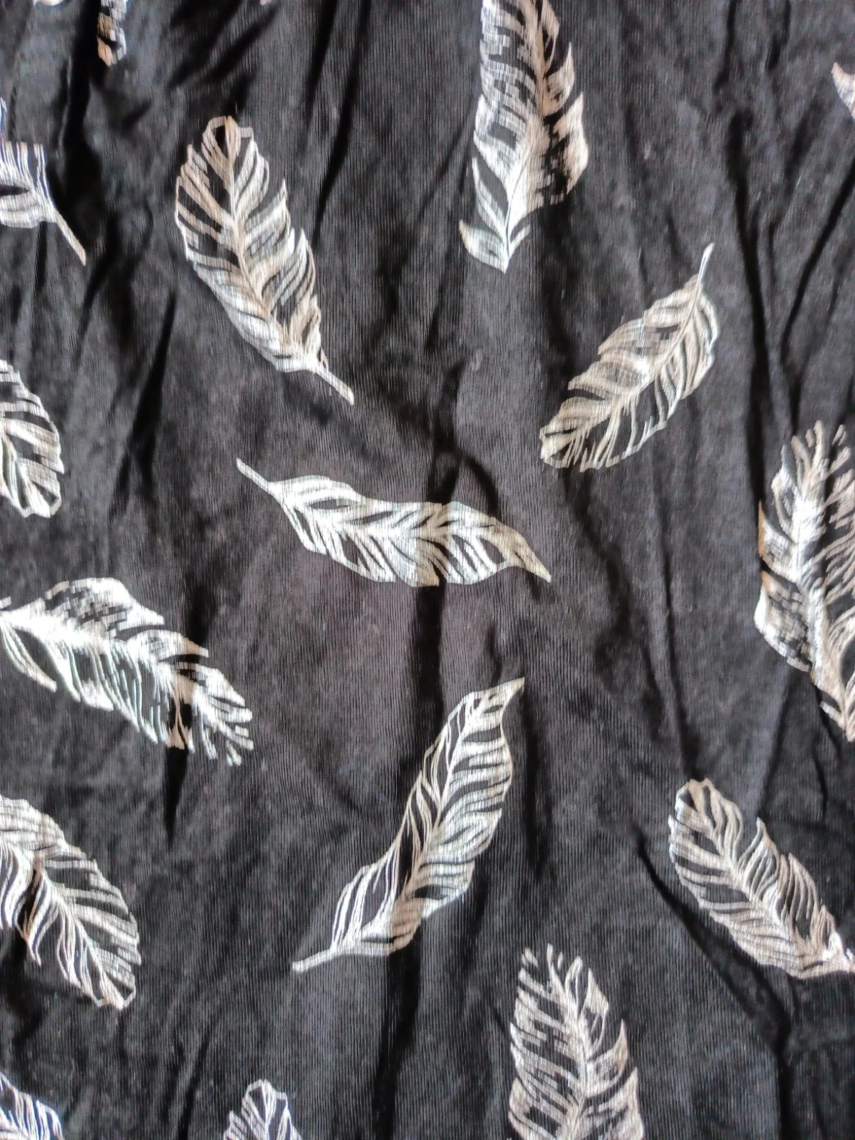 Black feather tunic – photo 2